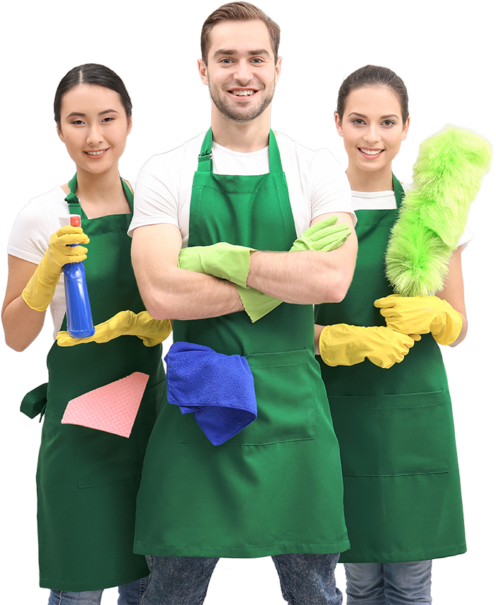 Professional janitorial cleaner servicing a commercial facility in Bloomington, MN